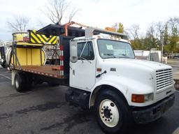 2001 International 4700 Single Axle Attenuator Truck