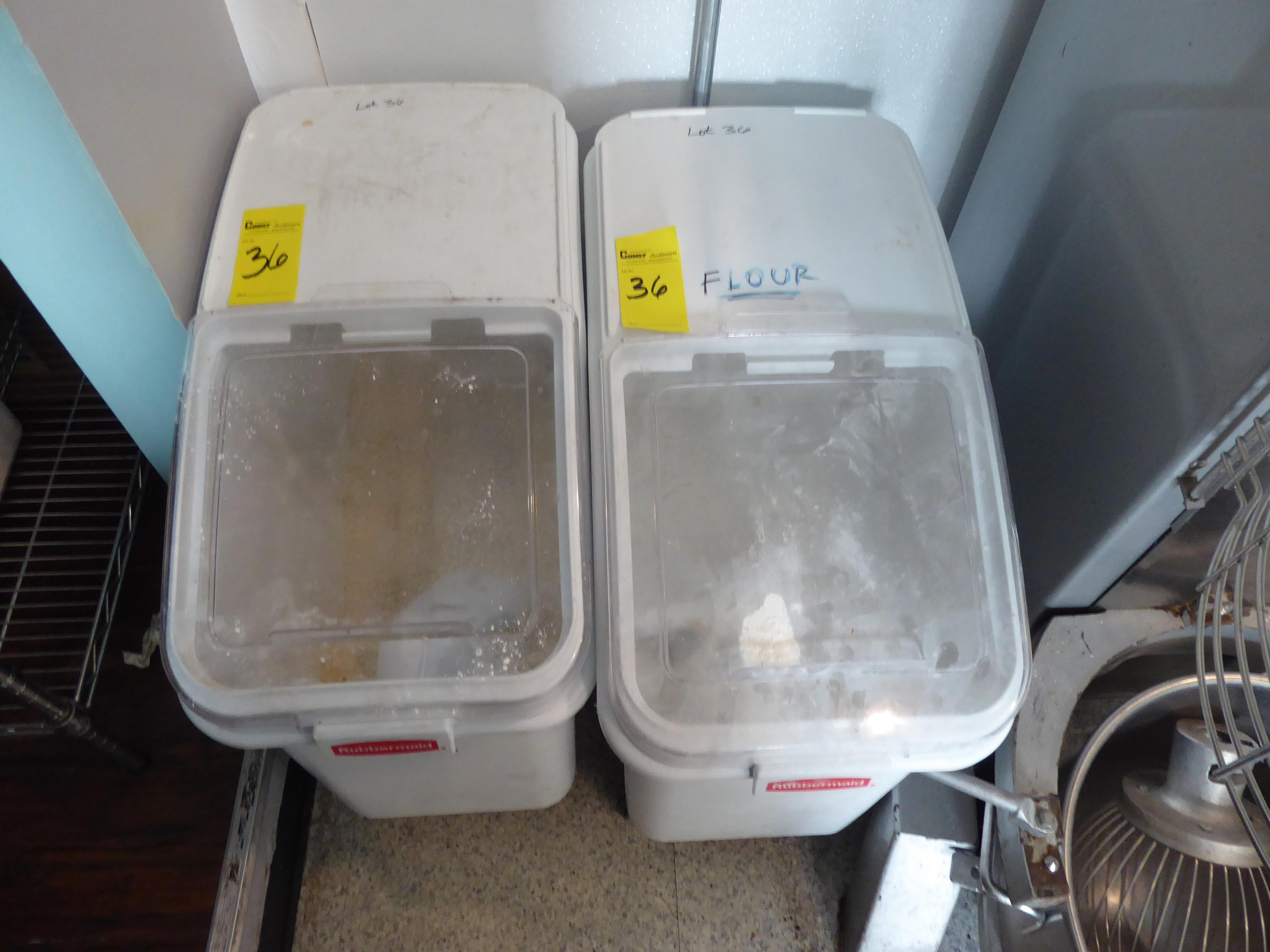 Hamilton Beach Blender, Avantco Fryer, Taylor Scale, Flour Bins, Etc.  (Lot)