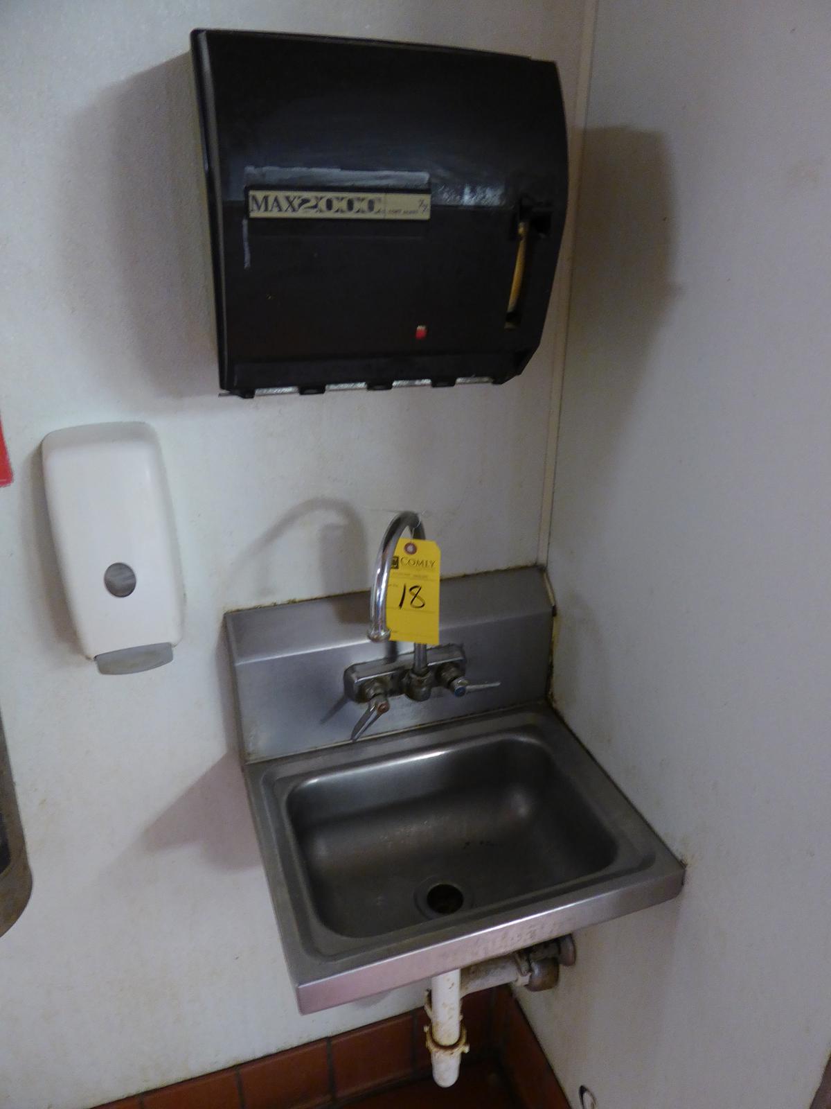 Hand Sink & Paper Towel Dispenser