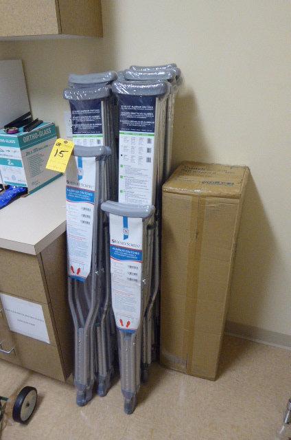 Crutches, Asst.  (22 Pairs)