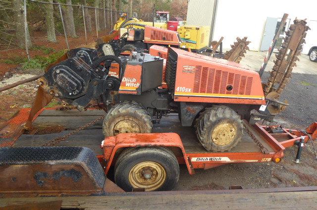 2008 Ditch Witch 410SX Trencher, 1,879 Hours