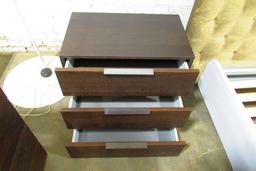 Bonaldo 4-Drawer Dresser & (2) 3-Drawer Night Stands  (3 Each)