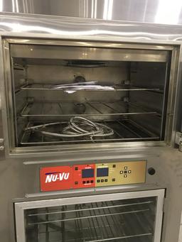 Nu-Vu SUB-123 Proofer Oven Combo 208V Double Decker Bread Baking Center