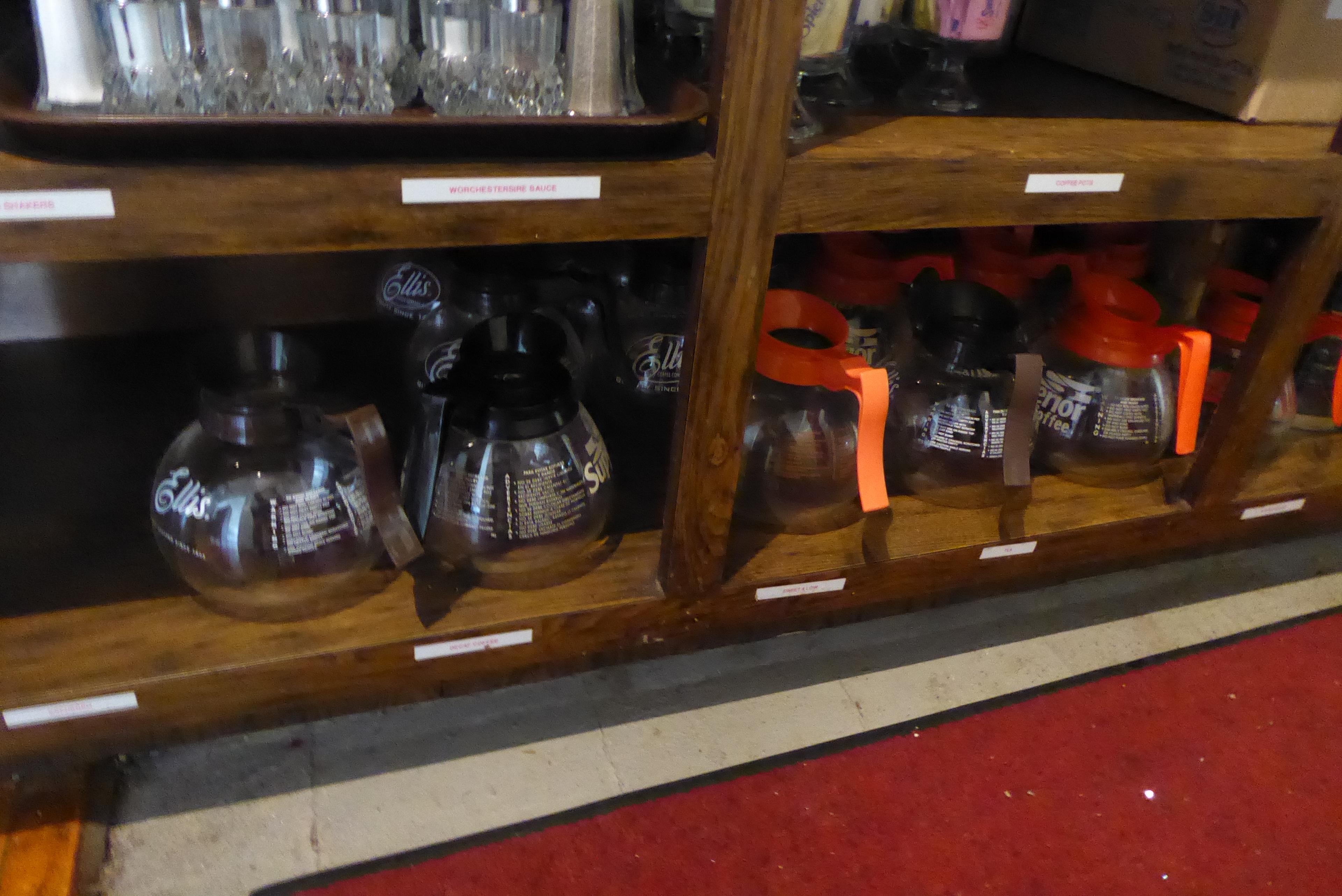 Coffee Pots, Salt & Pepper Shakers, Etc.