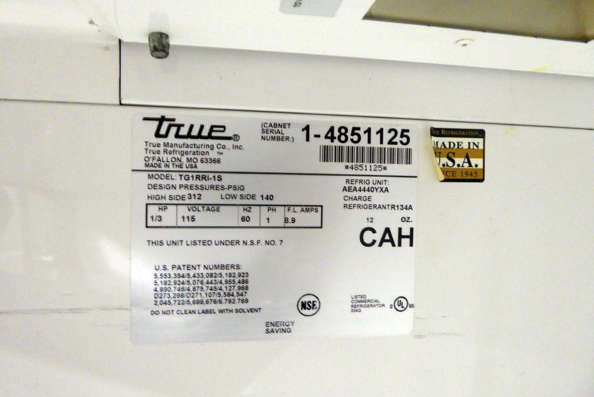 True Roll-In Refrigerator