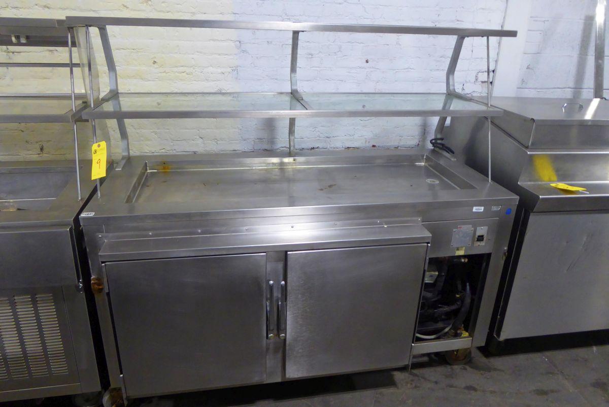 Buffet, 5' w/Cold Pan & Refrigerated Base