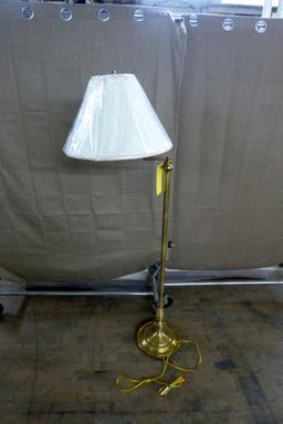 Baldwin Brass Solid Brass Floor Lamp w/Shade