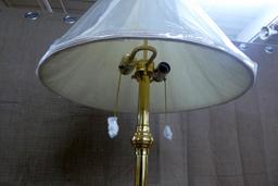 Baldwin Brass Solid Brass Floor Lamp w/Shade