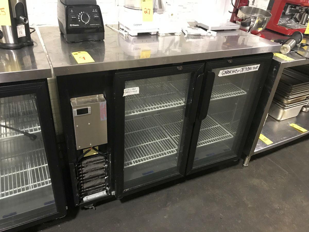 Arctic Air 2-door Back Bar Refrigerator