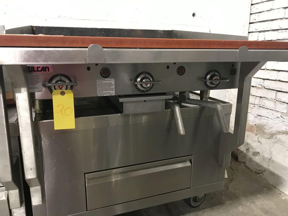 Vulcan 36" 3-Pilot Griddle/Grill