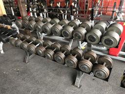 Dumbbell Rack w/ Dumbbells