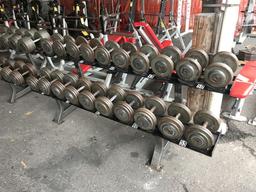 Dumbbell Rack w/Dumbbells