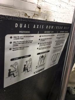 Cybex Dual Axis Row/Rear Delt Machine