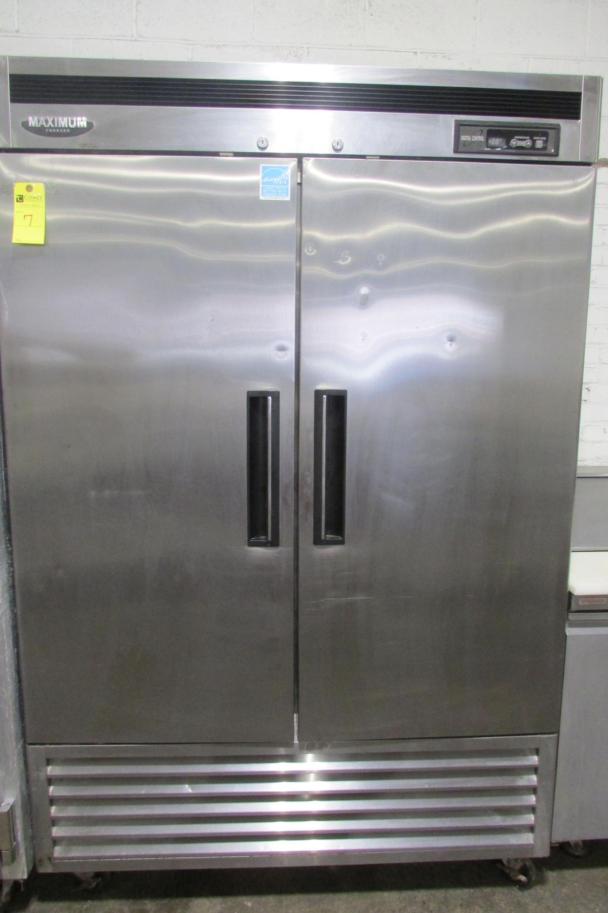 Maximum Double Door Commercial Freezer