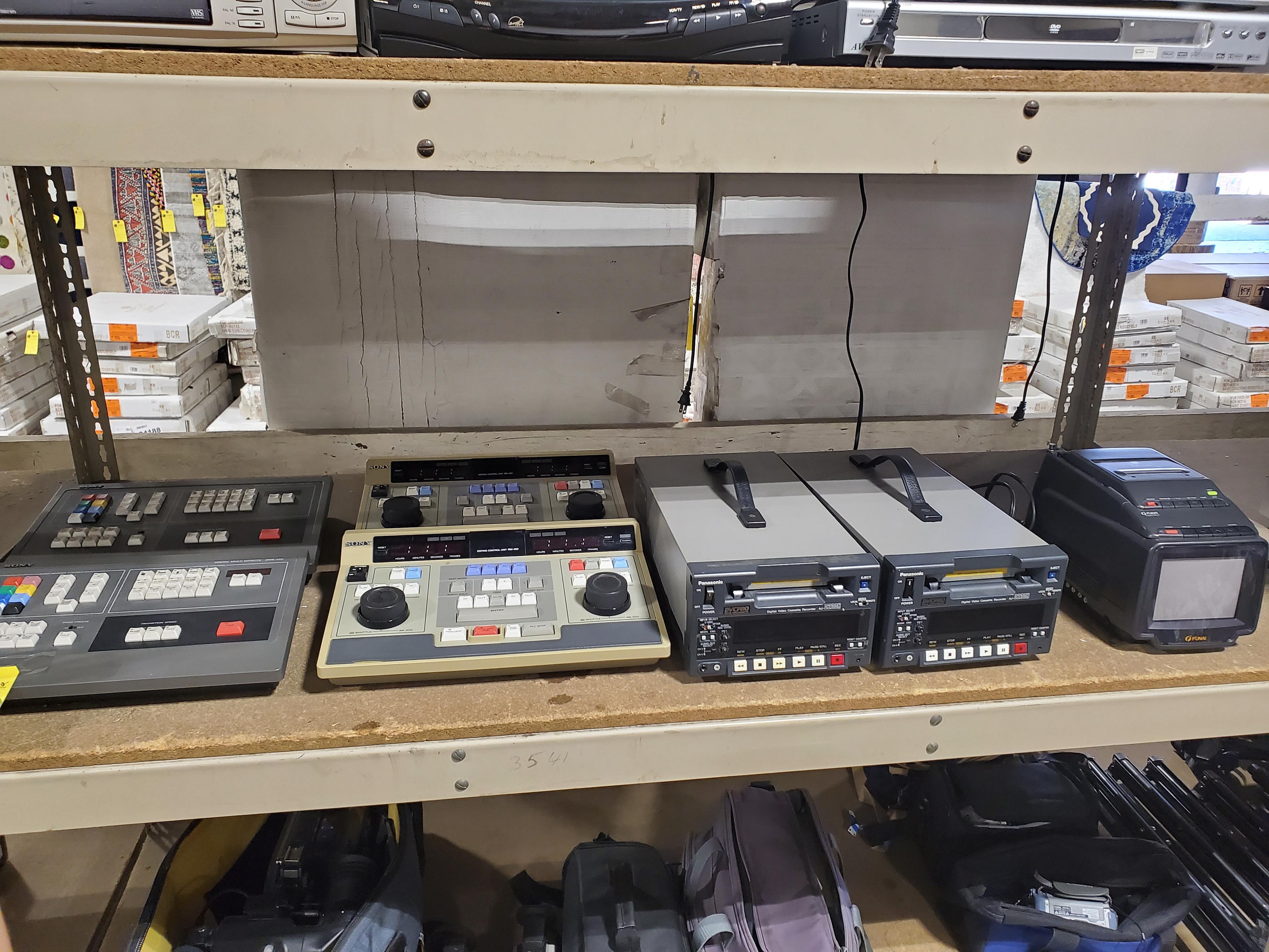 Effects Controllers, Digital Video Cassette Recorders