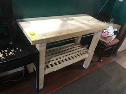 Butcher Block Table