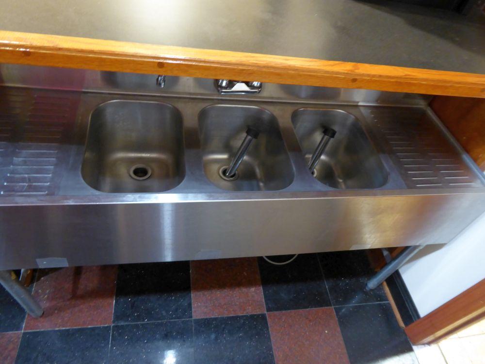 Eagle Triple Bowl Bar Sink