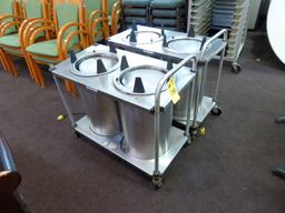 Servolift Dish Dispenser Carts