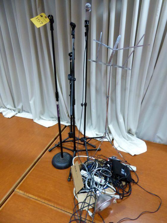 Microphone Stands, Wire's, Etc.