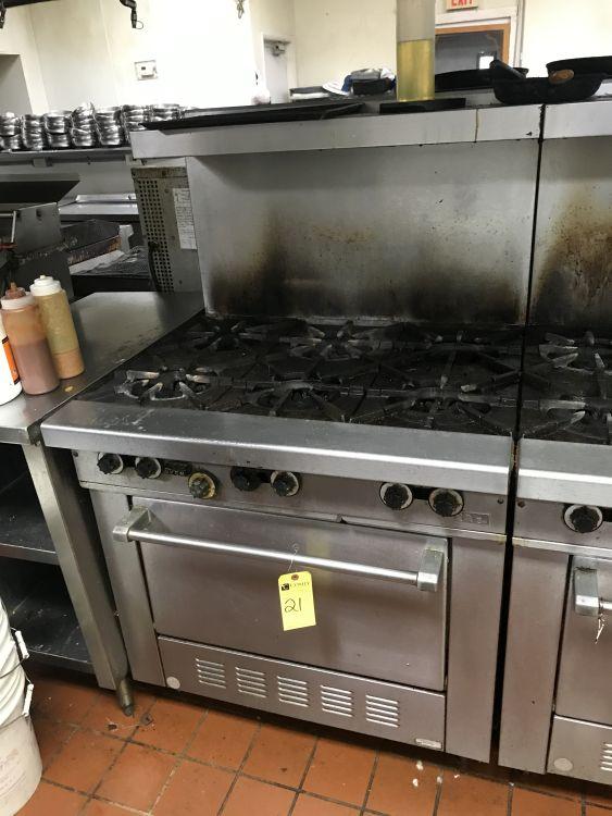 Garland 6-Burner Gas Stove/Oven