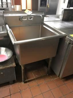 Stainless Steel Single Bay Sink