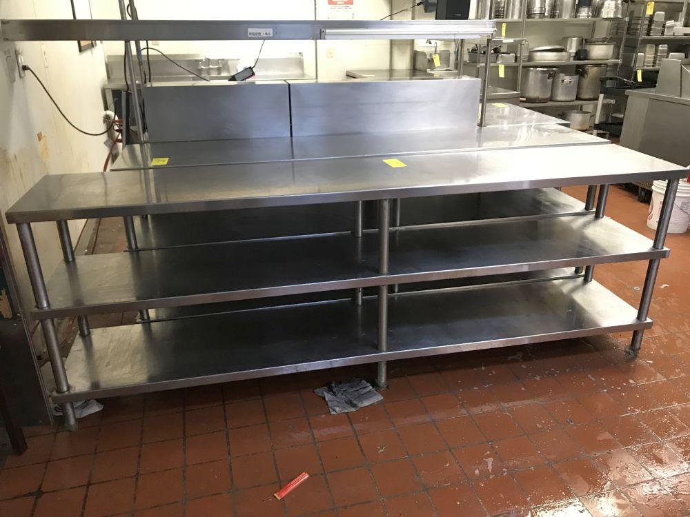 Stainless Steel Shelf Units