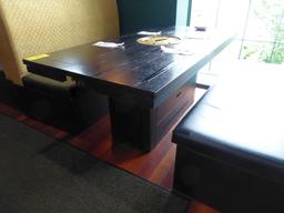 Wood Top Tables w/Gas Insert