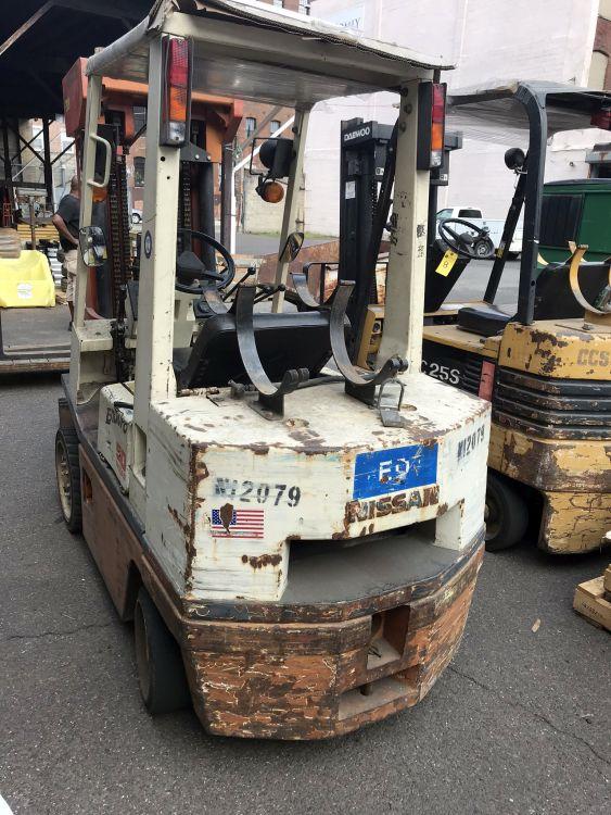 Nissan Enduro 50 LPG Forklift w/Side Shift