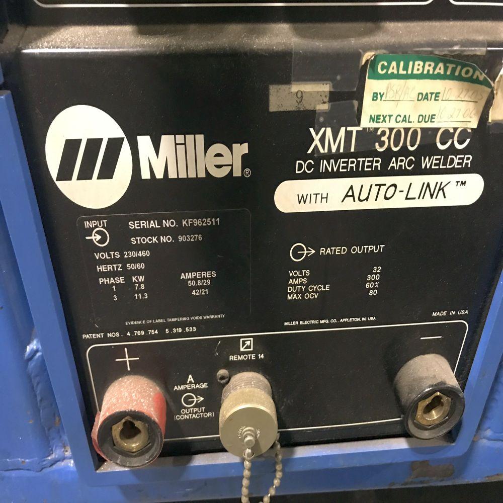 Miller XMT 300CC Arc Welder
