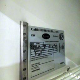 Carrier Glass Door Refrigerator/Freezer