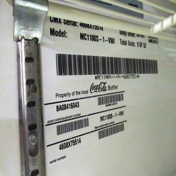 Carrier Glass Door Refrigerator/Freezer
