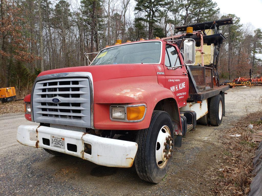 1998 Ford F-Series Single Axle Attenuator Truck