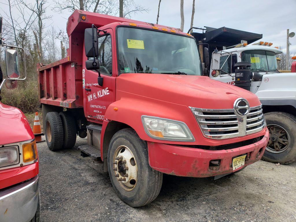 2006 Hino 338 Single Axle Mason Dump Truck