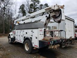 2004 International 7400 DT466 Single Axle Bucket Truck