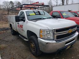 2012 Chevrolet 2500 Single Axle Utility Truck