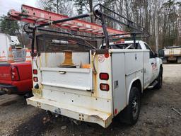 2012 Chevrolet 2500 Single Axle Utility Truck