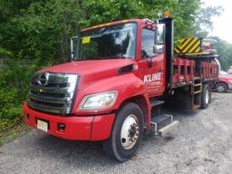 2011 Hino 268 Single Axle Attenuator Truck