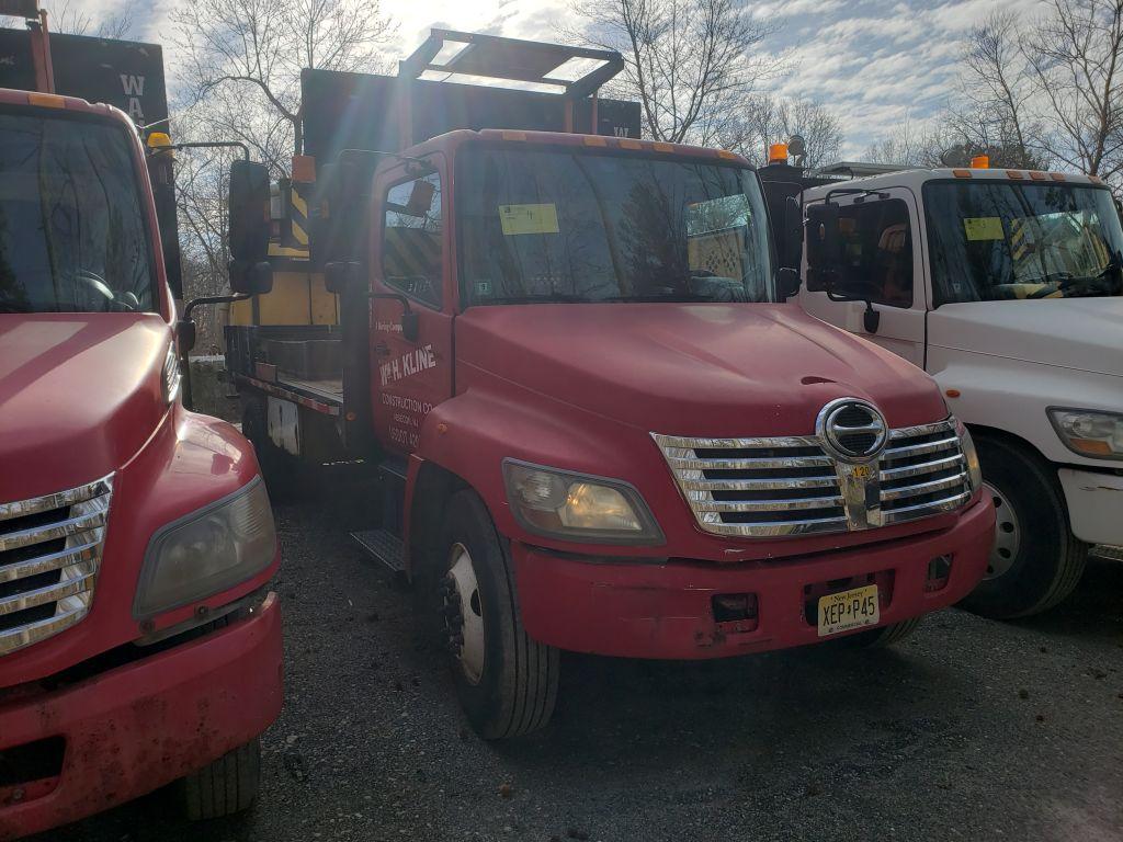 2007 Hino 268 Single Axle Attenuator Truck