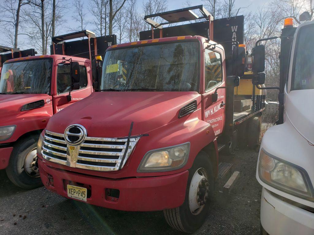 2007 Hino 268 Single Axle Attenuator Truck