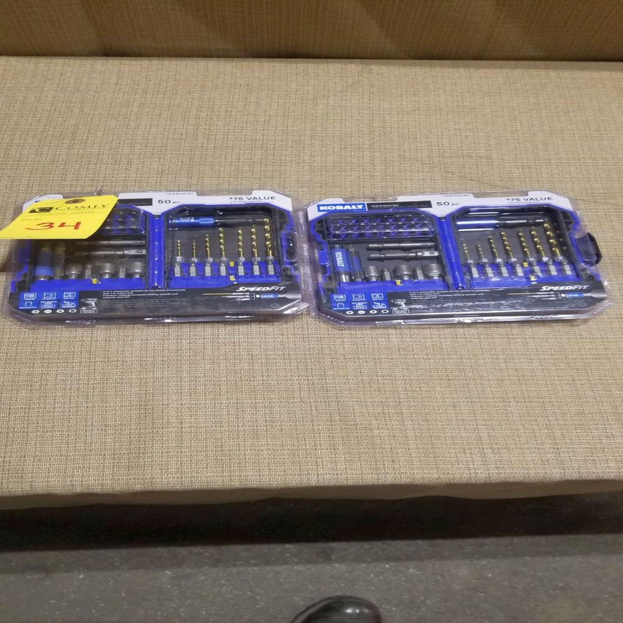 Kobalt 50 Pc. Drill & Drive Sets  (2 Each)