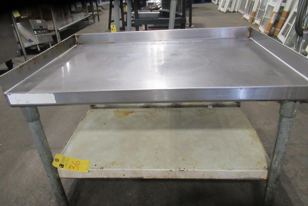 Stainless Steel Table, 24" x 36"