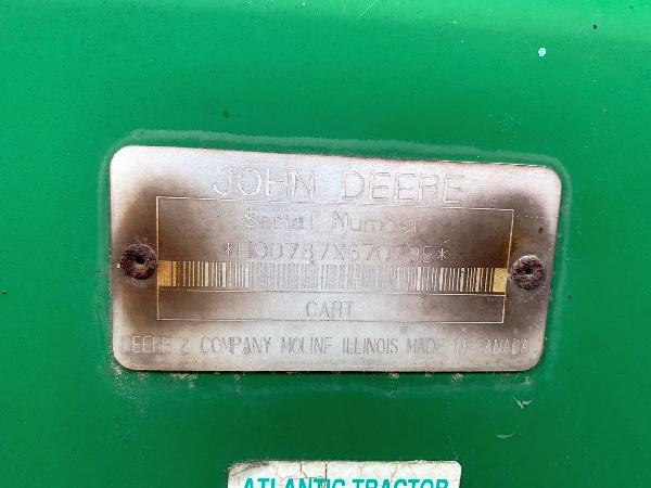 1999 John Deere Seeder Box, m/n 787,  s/n H00787X670795