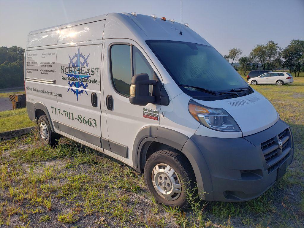 2015 Dodge Ram 2500 Promaster Cargo Van, Diesel, Automatic Transmission