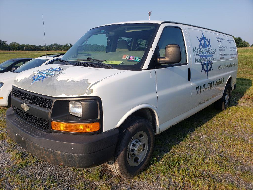 2008 Chevrolet Cargo Van, Gasoline,  Automatic Transmission