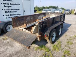 2013 Big Tex 70SR Tandem Axle Steel Dump Trailer, 5'x10', Vin: 16VDX1028D5E55490