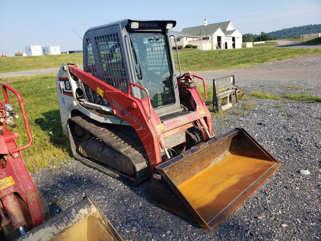 2014 Takeuchi TL-8 Skid Steer Loader, s/n 200801463