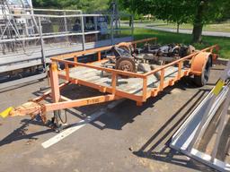 Single Axle Equipment Trailer, 6' x 12'  (T-116)