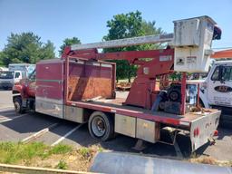 1994 Chevrolet Kodiak Single Axle Bucket Truck, Diesel, 6-Speed, Manual Transmission, Air Brakes, 25