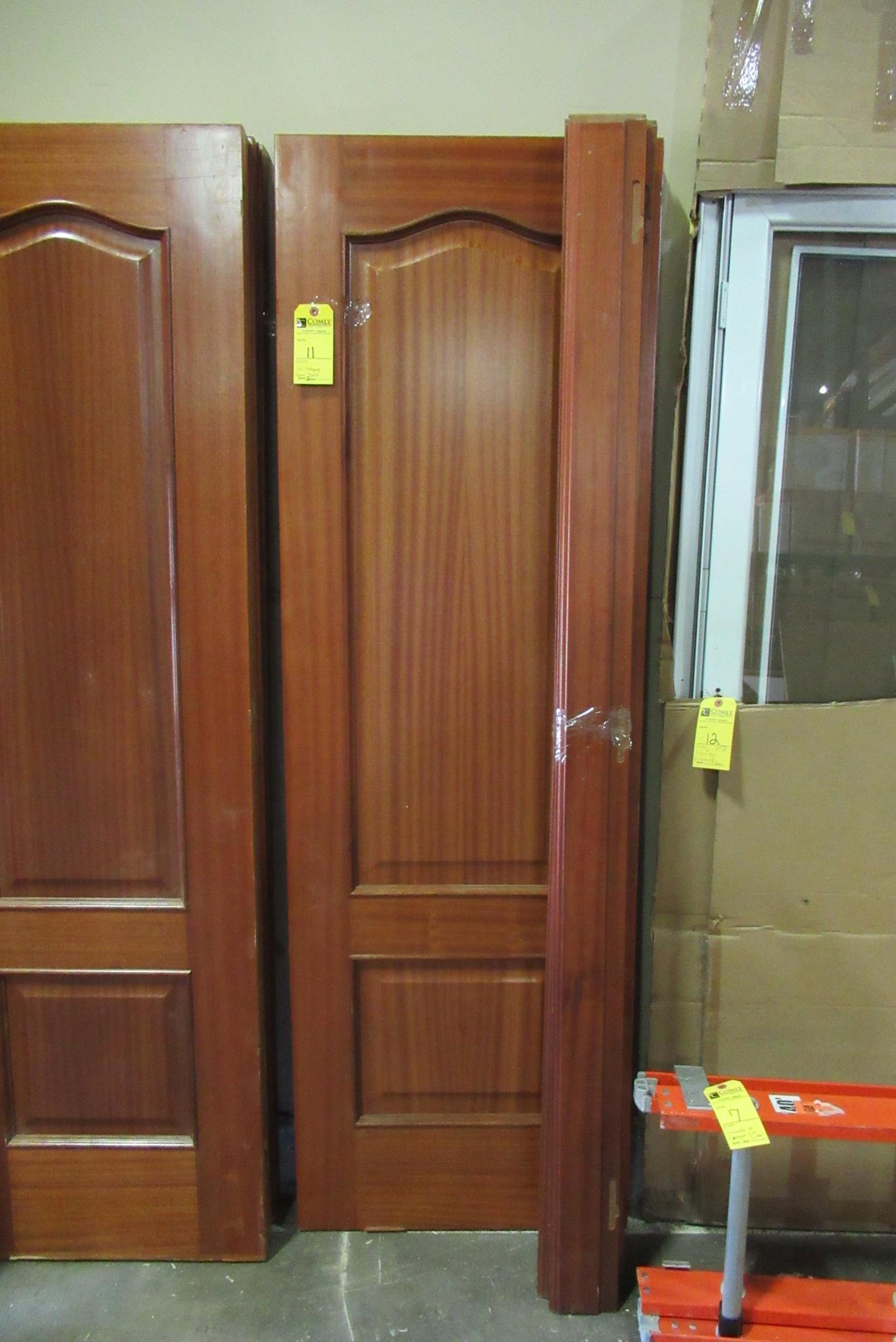 2-Panel Wood Doors, 24''  w/Jambs (2 Each)