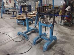 NWS Spooling Line #2 With Roller Aligner, Straightener Roll Stand